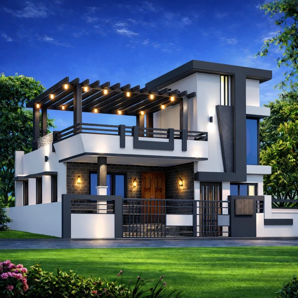 32X42 HOUSE PLAN 3BHK RESIDENTIAL- NORTH/WEST FACING VASTU